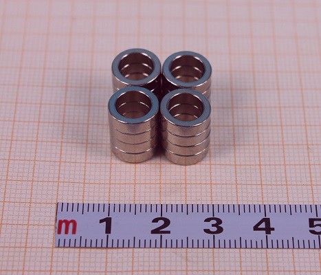 Неодимовый магнит кольцо R-10-07-03-N